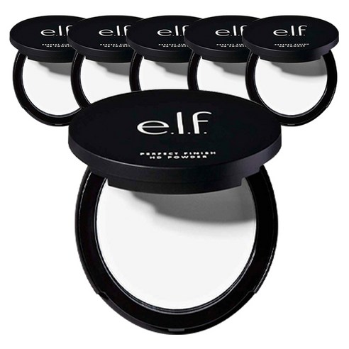 elf 퍼펙트 피니시 HD 파우더, Clear, 6개