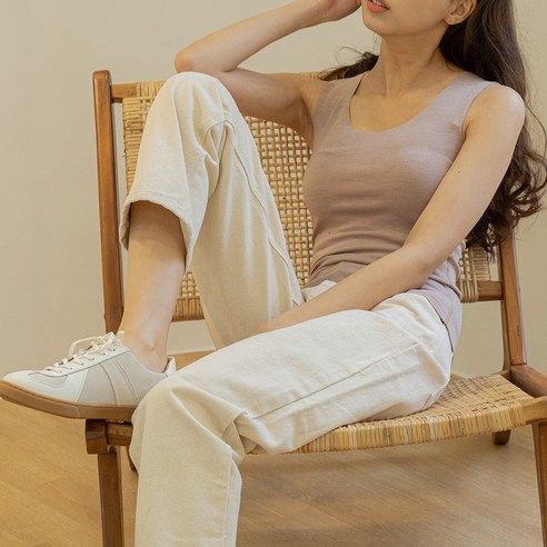 마른파이브 히트터치 기모 제로 심리스 여성 나시