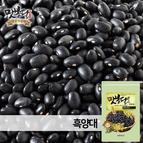 2021년 흑동부 흑강낭콩 검정강낭콩 흑양대 캐나다산, 1kg, 1개