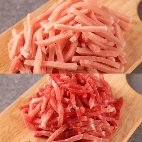 잡채를 완성하는 최고의 선택, 최고기나라 돼지고기