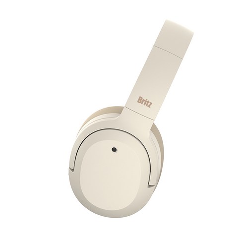브리츠 Hi Fi 노이즈 캔슬링 블루투스 헤드폰, 아이보리, BT4000 ANC