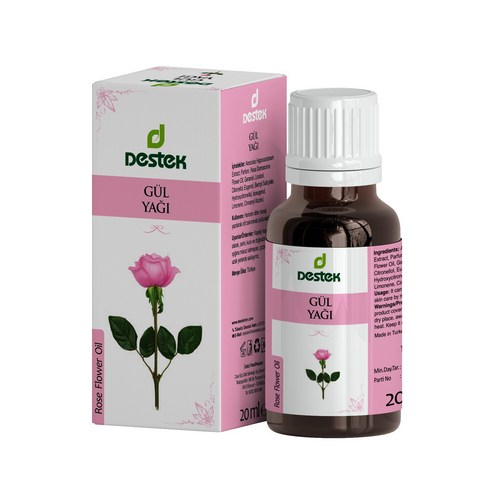 터키장미오일 Destek 페이스 로즈오일 20ml (공식 런칭 기념 1+1 증정 이벤트 100명 한정)