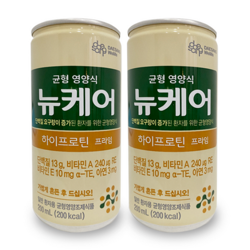 대상웰라이프 완전균형 영양식 뉴케어 하이프로틴, 200ml, 25개