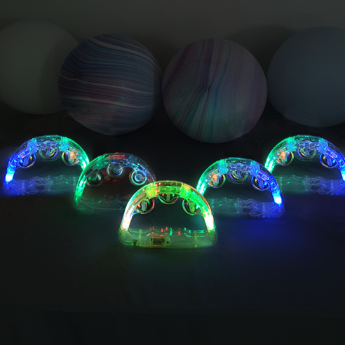 마이너사운드 노래방 LED 탬버린, 5개, 랜덤발송