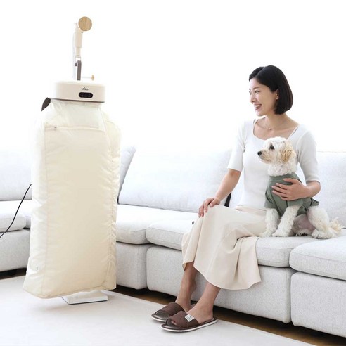 한일전기 소형 건조기 에어 UV 미니 의류관리기, 한일전기 미니 의류관리기, 크림베이지