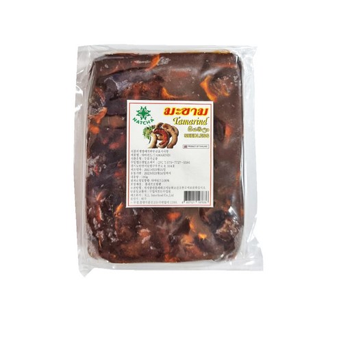 크베트나  타마린드 페이스트 사각 TAMARIND 180g 씨없음 seedless, 1개