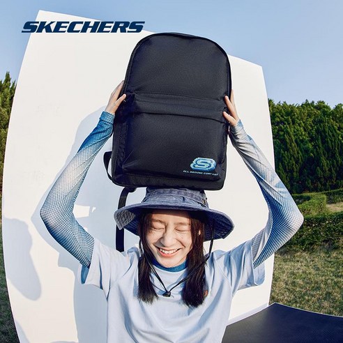 스케쳐스 남녀공용 스포츠 백팩 L320U196, 네이비 블루/002Z, 네이비