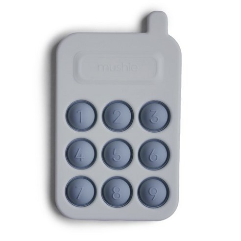 Mushie 무쉬 완구 장난감 프레스토이 푸쉬팝 팝잇, 폰-트레이드윈즈, 1개