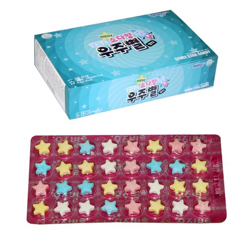 우주별 캔디 10g, 1개