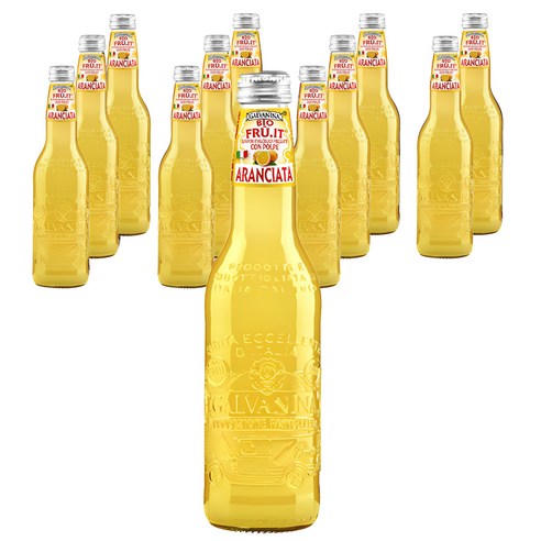 갈바니나 유기농 오렌지 주스, 355ml, 12개