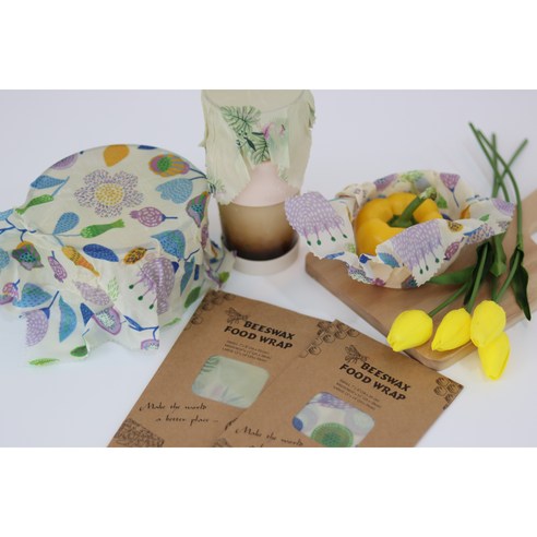 자연을 담은 비즈왁스 랩으로 지속 가능한 일상을 시작하세요.