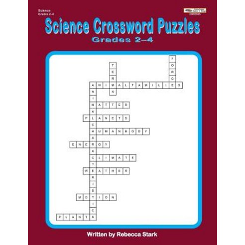 (영문도서) Science Crossword Puzzles Grades 2?4 Paperback, Educational Impressions, English, 9781566445696