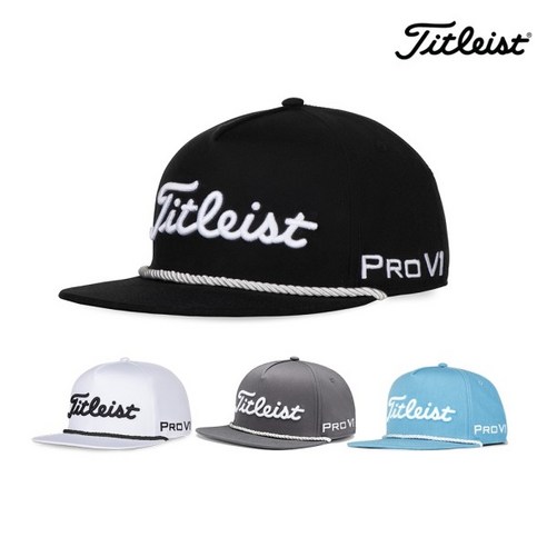 [타이틀리스트] 스테이드라이버 퍼포먼스 골프모자 [TH20ASD], 색상:블랙/그레이