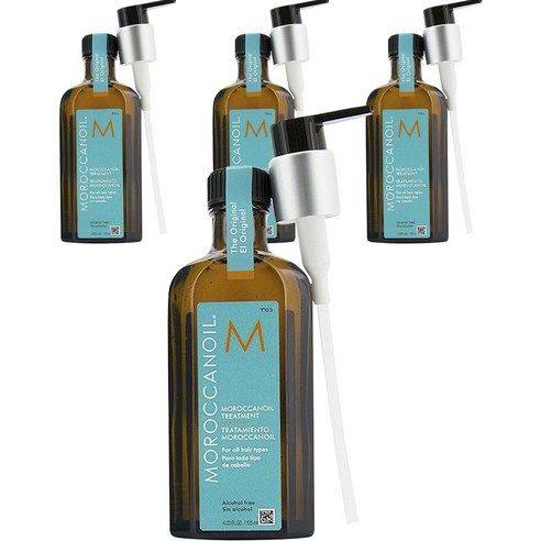 모로칸오일 트리트먼트, 125ml, 4개