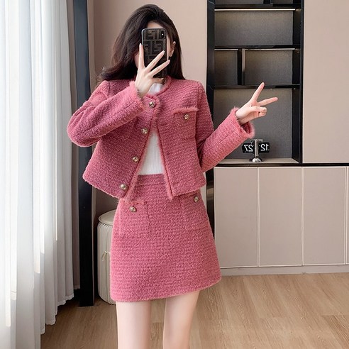 가을과 겨울을 빛내 줄 라운드넥 빅사이즈 자켓