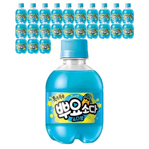 뿌요소다 소다향, 245ml, 24개