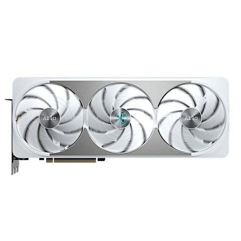RTX 5070 Ti AERO OC 화이트로 당신의 PC를 성능과 아름다움 모두 갖춘 궁극의 시스템으로 완성하세요.