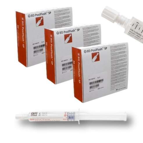식염수주사기 10CC 30개입 일회용 멸균생리식염수 관류용 배액관세척, 3개, BD 10ml 30개입