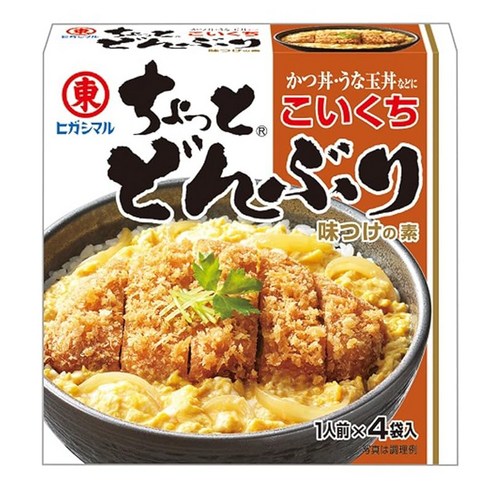 히가시마루 간장 약간 덮밥 코입 4P×10상자, 56g, 10개 - 돈가스소스 | 쿠팡