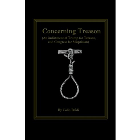 (영문도서) Concerning Treason (An indictment of Trump for treason and Congress for Misprision) Paperback, Lulu.com, English, 9781447844990