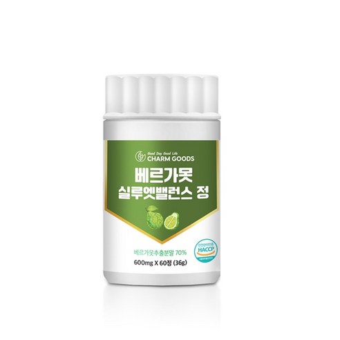 베르가못 추출물 폴리페놀 베르가뭇 60정 2통+1통, 3개