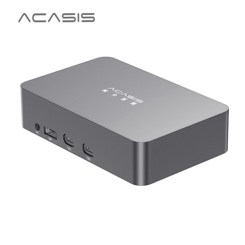 ACASIS AC-TP4HD 썬더볼트3 영상캡쳐카드 HDMI캡쳐보드 노트북 컴퓨터 PC 방송편집 게이밍 녹화기