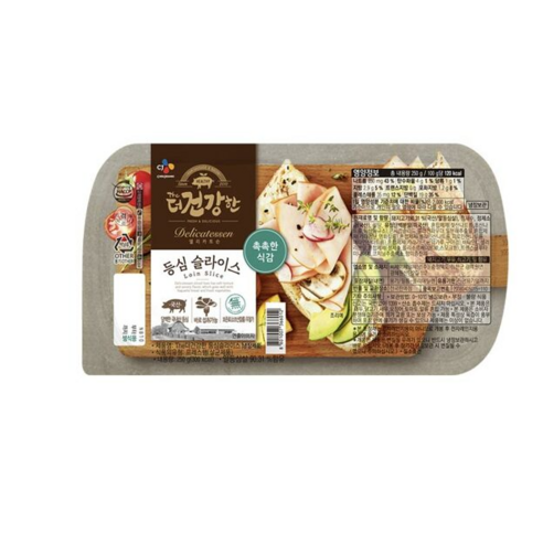 올따옴 CJ 냉장 더건강한등심슬라이스250g, 4개, 250g