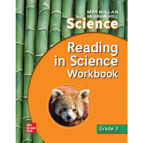 (영문도서) Macmillan/McGraw-Hill Science Grade 3 Reading in Science Workbook Paperback, McGraw-Hill Companies, English, 9780022812263
