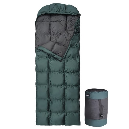 겨울밤, 구름 속에 파묻힌 듯 포근한 캠프빌리지 클라우드 구스다운 침낭