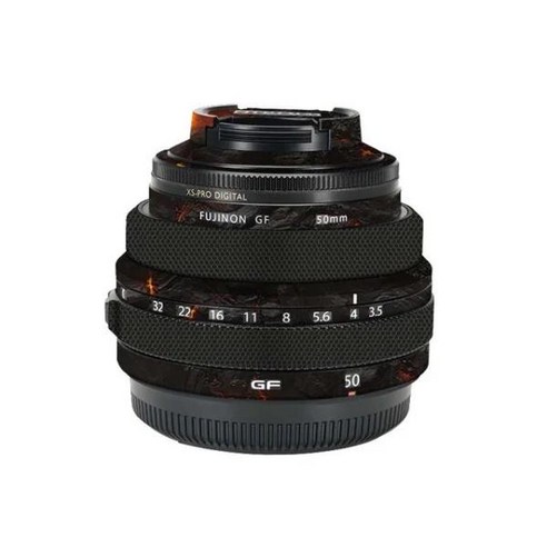 FUJIFILM 렌즈 스티커 GF 50mm F3.5 R LM 보호 스킨 데칼 비닐 랩 필름 스크래치 방지 코트, 03 E