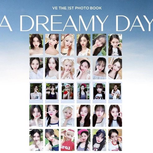 [국내배송] IVE 아이브 A DREAMY DAY 썸머 앨범 포토 카드 김가을 안유진 레이 장원영 리즈 이서 +랜덤 카드 3장, F