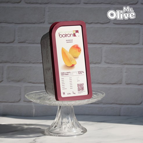 브아롱 망고 냉동 퓨레 1kg, 1개