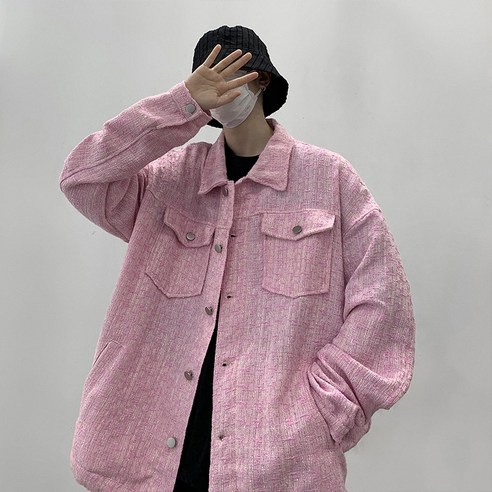 DFMEI 스타일 자켓 남자 가을 겨울 새로운 패션 브랜드 느슨한 빈티지 코트 캐주얼 옷깃 코튼 탑 의류