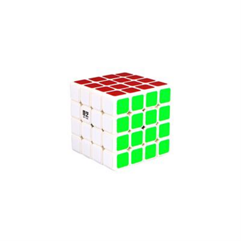 치이 QiYi 치위앤 4X4X4 초신속 스피드 큐브, 화이트, 1개