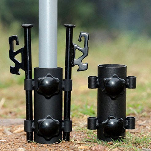 캠핑 설치의 혁신: 조절 가능 타프지킴이+단조팩 세트