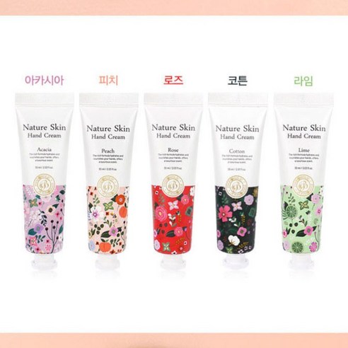 홀려쓰 가성비 사계절 핸드크림 핸드로션 30ml 5종, 2.피치, 1개