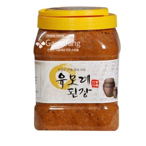 유모례 된장 / 국산콩/ 항아리에서 3년 자연숙성/ 생산자 현지 직배송, 3kg, 1개