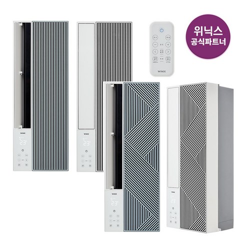 [공식파트너] 위닉스 창문형 에어컨 4종, 기사배송설치, EWNE067-MWK(사선형 바닐라화이트) Best Top3