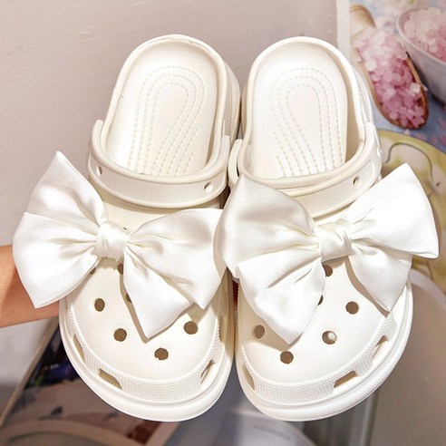 밋밋한 슬리퍼, 왕리본 파츠로 개성을 더하다!