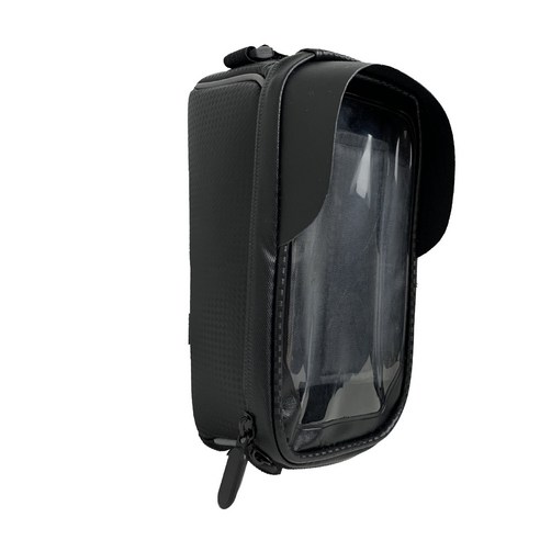 Xzante MTB 자전거 프레임 가방 대용량 전면 상단 튜브 방수 Contactscreen 휴대 전화 사이클링 액세서리, 검은 색