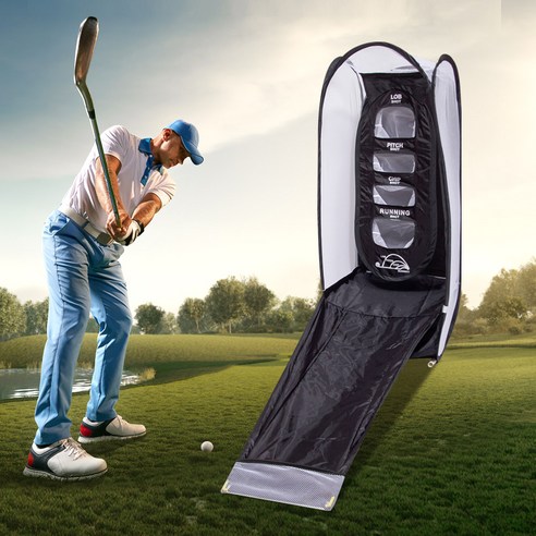 실내에서 쉽고 효과적으로 골프 스윙을 연습하세요.