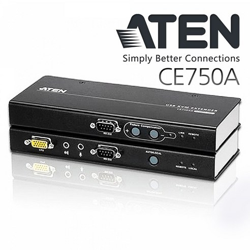 ATEN 에이텐 CE750A KVM Extender USB / KVM연장기