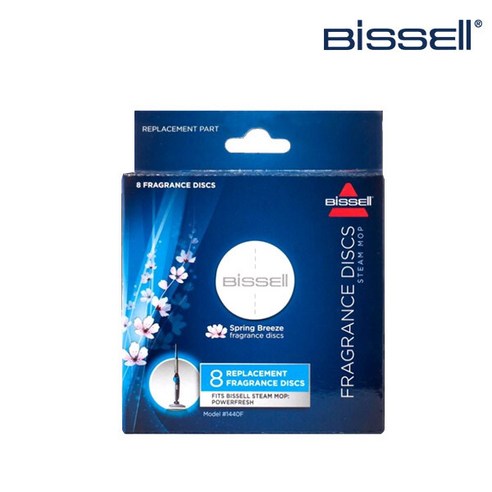 비쎌 BISSELL 백앤스팀/파워프레시 향기디스크 1BOX (8매입), 단일속성