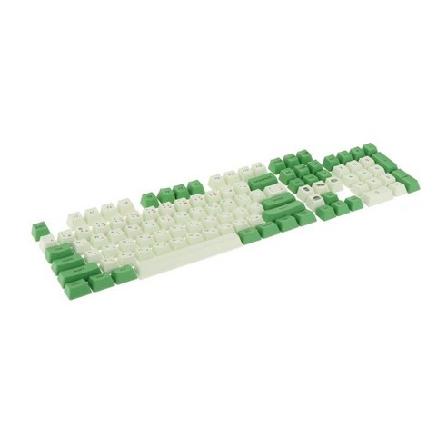 108 키 PBT Keycaps OEM 프로필 DYE-Sub 61/87/104/108 기계식 게임용 키보드 DIY 액세서리용 체리와 호환 가능, 108-키, 말차
