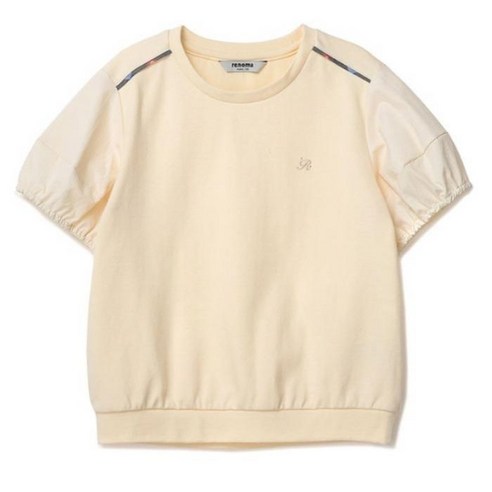 레노마키즈 NC13 파이핑 배색 맨투맨형 티 R2322T169