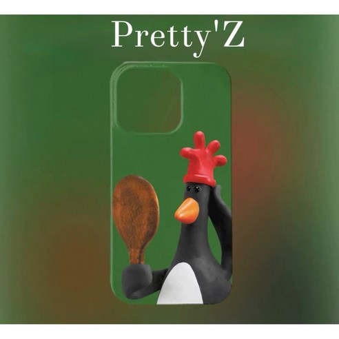 월레스와 그로밋 악당 펭귄, Y2K 감성을 담은 아이폰 & 갤럭시 케이스 리뷰 prettyz
