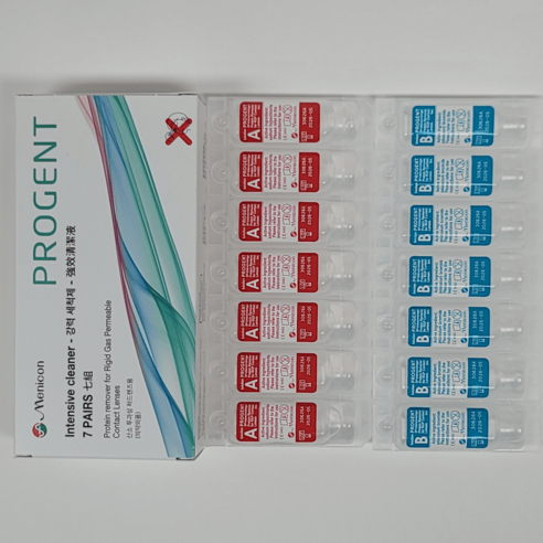 맑고 깨끗한 시야를 위한 필수품, 메니콘 프로젠트 하드렌즈 단백질 제거 세트 심층 분석 드림렌즈단백질제거