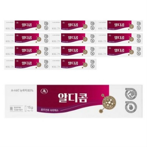 알디콤 숙취해소제 15g x 15포 음주전후 숙취해소, 15개 숙취해소제500