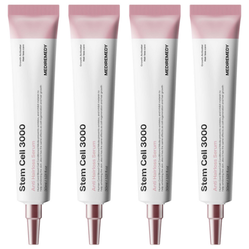 메디레머디 스템셀 3000 탈모 두피 세럼, 30ml, 4개