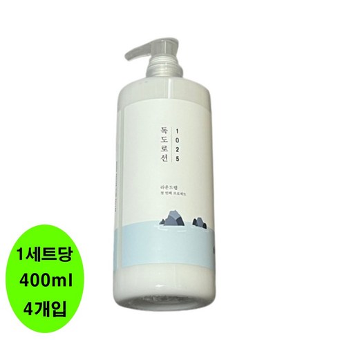 라운드랩 1025 독도 로션, 400ml, 3개